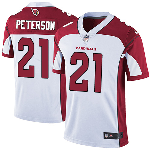 2019 men Arizona Cardinals 21 Peterson white Nike Vapor Untouchable Limited NFL Jersey